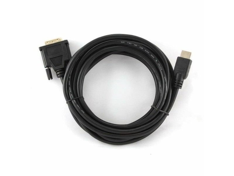 Адаптер за HDMI към DVI GEMBIRD 5m, HDMI/DVI, M/M Черен 5 m