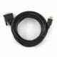 Адаптер за HDMI към DVI GEMBIRD 5m, HDMI/DVI, M/M Черен 5 m