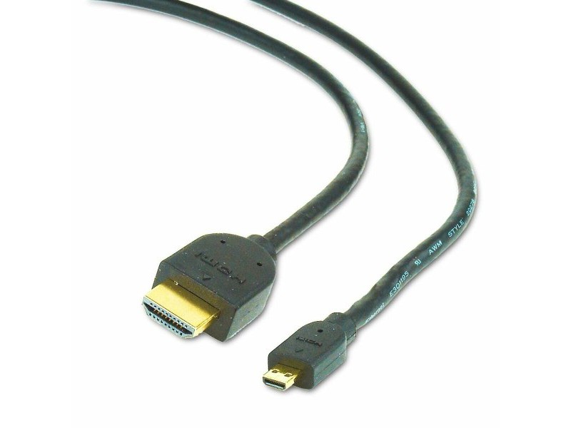 Кабел HDMI GEMBIRD 3m HDMI-M/micro HDMI-M
