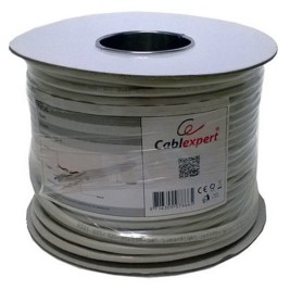 Твърд RJ45 кабел категория 5 UTP GEMBIRD UPC-5004E-SOL/100 100 m Сив 100 m