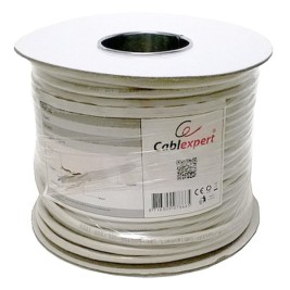 Кабел категория 6 UTP GEMBIRD UPC-6004SE-SOL/100 (100 m) Бобина Сив