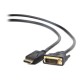 Адаптер DisplayPort към DVI GEMBIRD CC-DPM-DVIM-6 1080 px (1,8 m) Черен Адаптер DisplayPort към DVI GEMBIRD CC-DPM-DVIM-6 1080 px (1,8 m) Черен