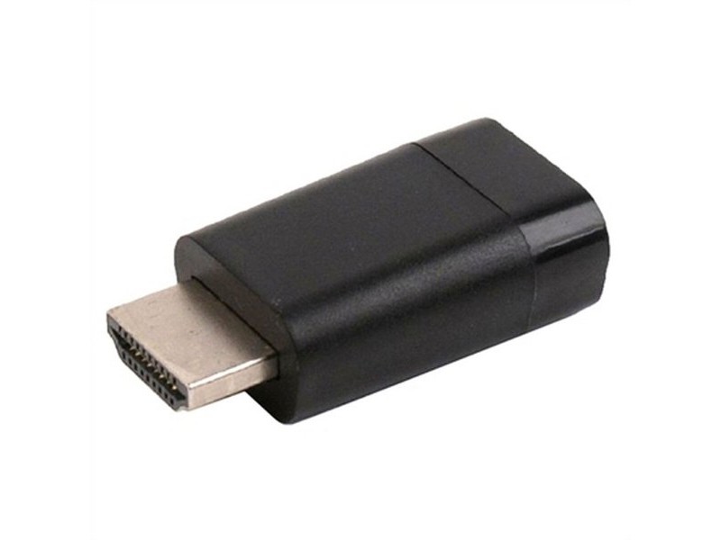 Адаптер HDMI към VGA GEMBIRD A-HDMI-VGA-001 1080 px 60 Hz Черен