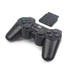 Безжичен джойстик GEMBIRD Dual Gamepad PC PS2 PS3 Черен