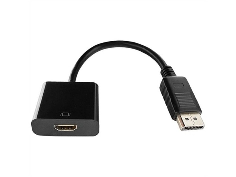 Адаптер за DisplayPort към HDMI GEMBIRD A-DPM-HDMIF-002 60 Hz Черен