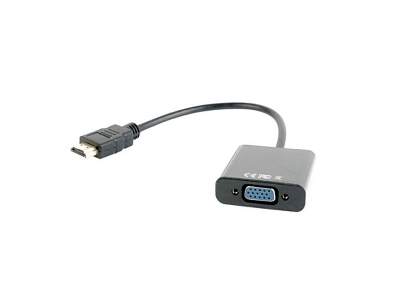 Адаптер HDMI към VGA GEMBIRD A-HDMI-VGA-03 1080 px 60 Hz Черен