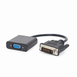 Адаптер за DVI към VGA GEMBIRD A-DVID-VGAF-01 Черен