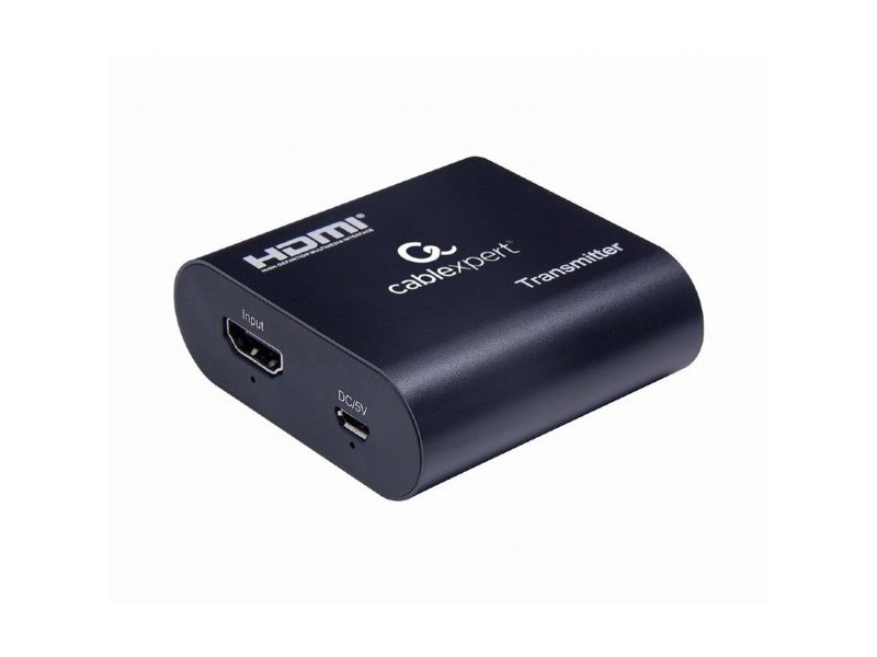 Табло с 4 гнезда с бутон за включване GEMBIRD DEX-HDMI-03 Черен