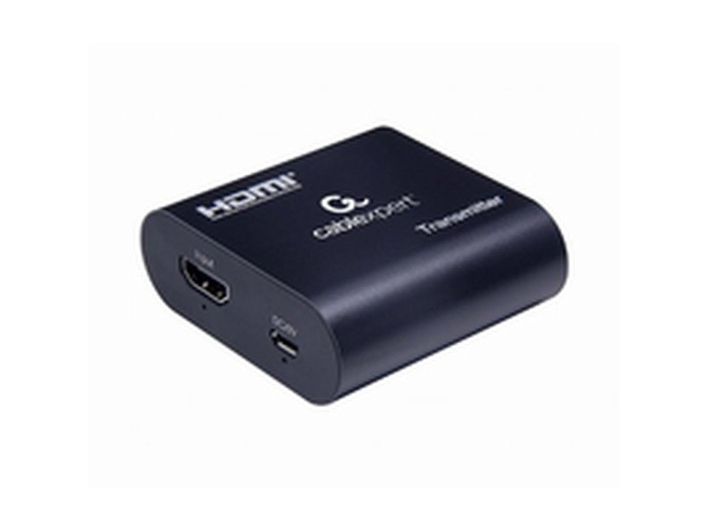 Табло с 4 гнезда с бутон за включване GEMBIRD DEX-HDMI-03 Черен