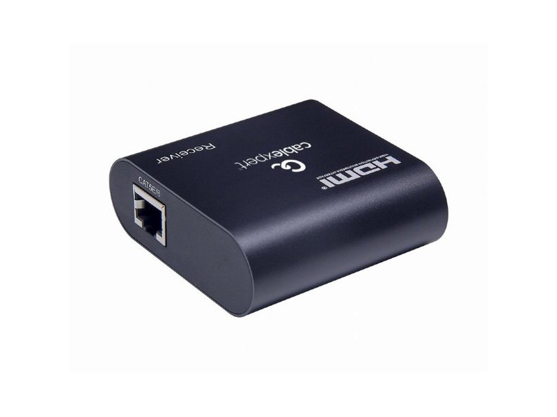 Табло с 4 гнезда с бутон за включване GEMBIRD DEX-HDMI-03 Черен