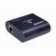 Табло с 4 гнезда с бутон за включване GEMBIRD DEX-HDMI-03 Черен
