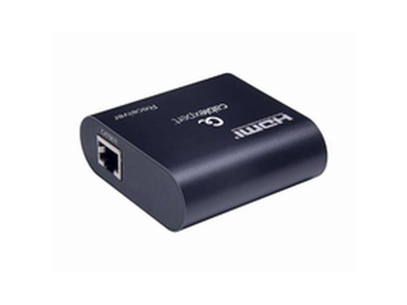 Табло с 4 гнезда с бутон за включване GEMBIRD DEX-HDMI-03 Черен