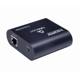 Табло с 4 гнезда с бутон за включване GEMBIRD DEX-HDMI-03 Черен