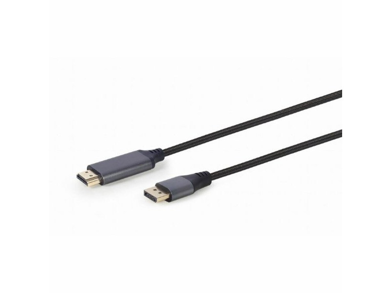 Кабел DisplayPort към HDMI GEMBIRD CC-DP-HDMI-4K-6 (1,8 m) 4K Ultra HD