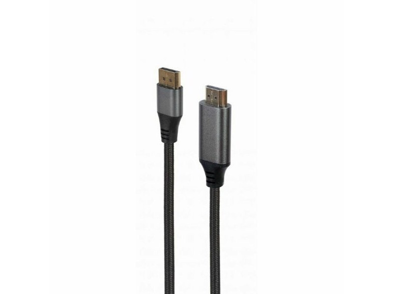 Кабел DisplayPort към HDMI GEMBIRD CC-DP-HDMI-4K-6 (1,8 m) 4K Ultra HD