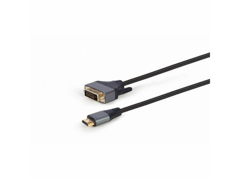 Кабел HDMI към DVI GEMBIRD CC-HDMI-DVI-4K-6 (1,8 m) 4K Ultra HD