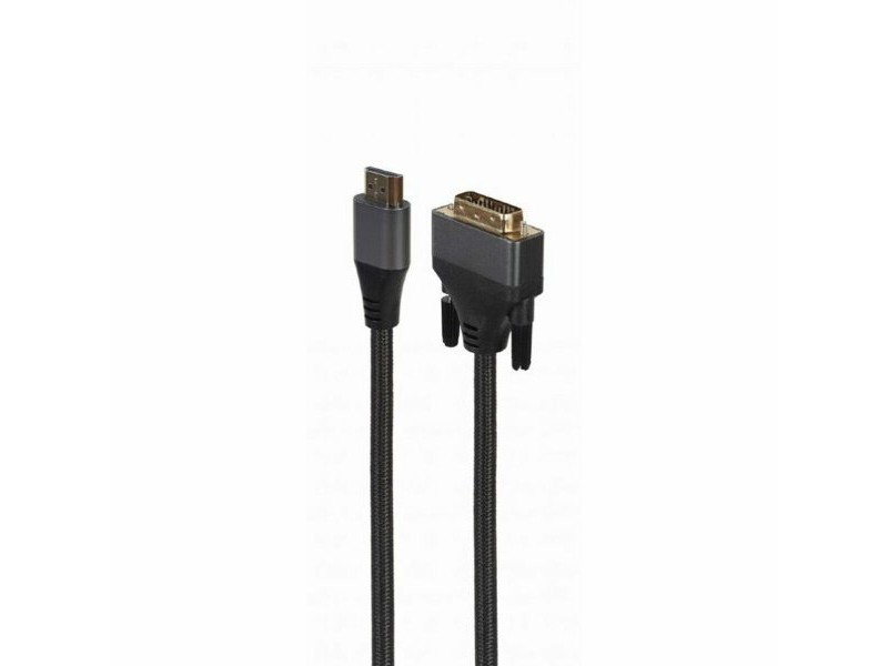 Кабел HDMI към DVI GEMBIRD CC-HDMI-DVI-4K-6 (1,8 m) 4K Ultra HD