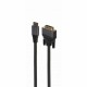 Кабел HDMI към DVI GEMBIRD CC-HDMI-DVI-4K-6 (1,8 m) 4K Ultra HD