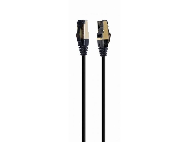 FTP категория 6 твърд мрежови кабел GEMBIRD PP8-LSZHCU-BK-0.25M Черен 25 cm