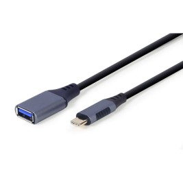 Кабел USB A към USB-C GEMBIRD A-USB3C-OTGAF-01 Сив