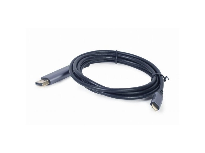 Адаптер за HDMI към DVI GEMBIRD CC-USB3C-DPF-01-6 Черен/Сив 1,8 m