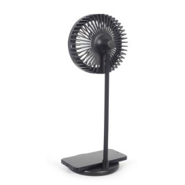 Настолен вентилатор GEMBIRD WPC10-LEDFAN-01 Черен