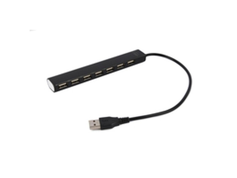 USB извод GEMBIRD UHB-U2P7-04 Черен