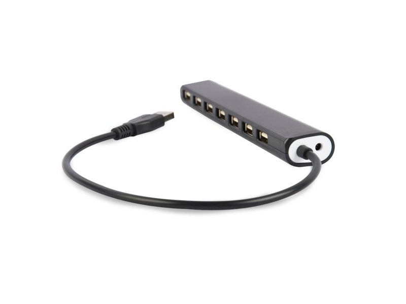 USB извод GEMBIRD UHB-U2P7-04 Черен