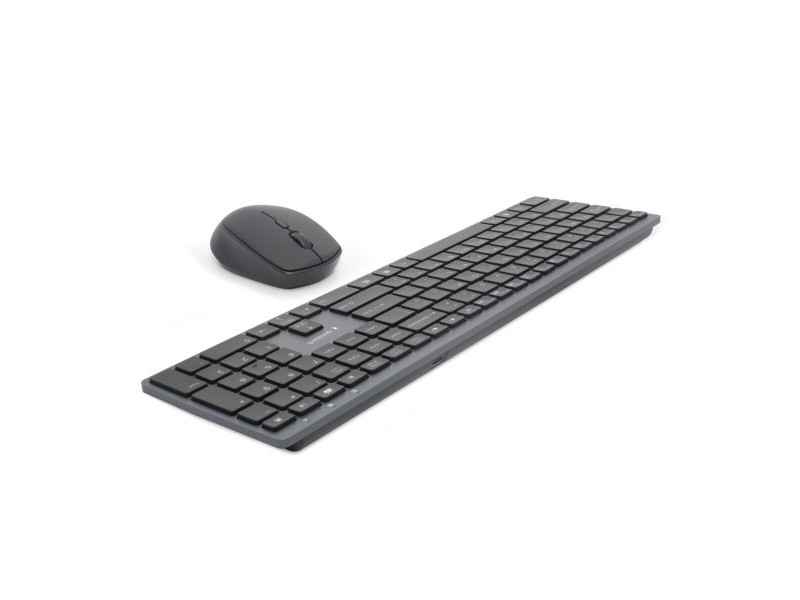 Kлаиатура с безжична мишка GEMBIRD KBS-ECLIPSE-M500-PT Сив