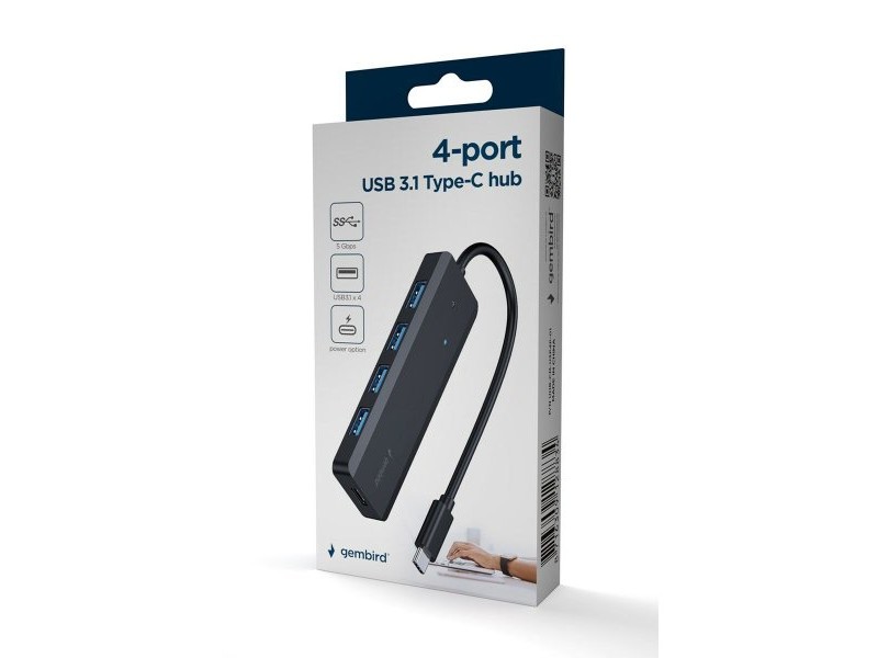 USB извод GEMBIRD UHB-CM-U3P4P-01