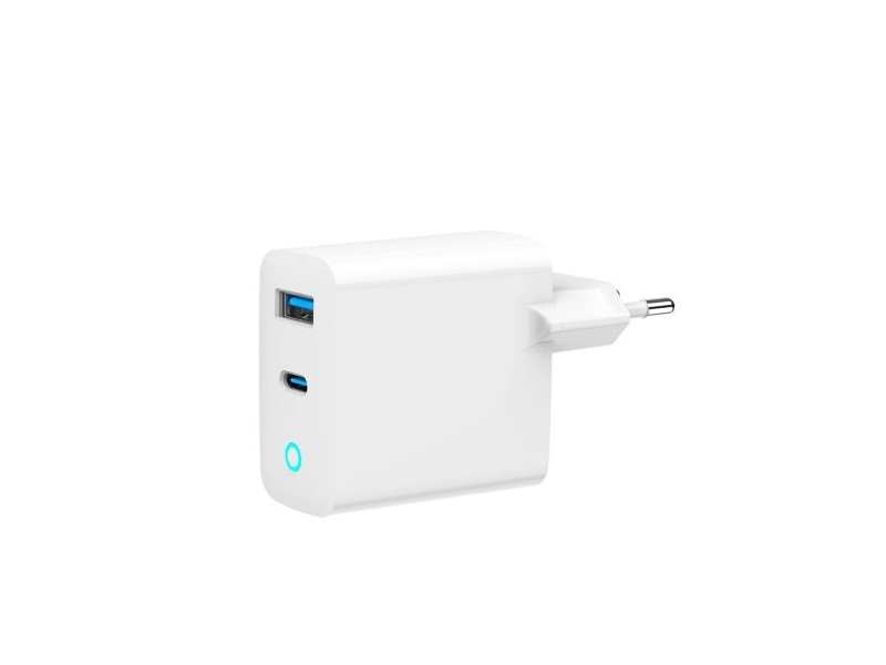 Зарядно за стена GEMBIRD TA-UC-PDQC65L-W-01 Бял 65 W