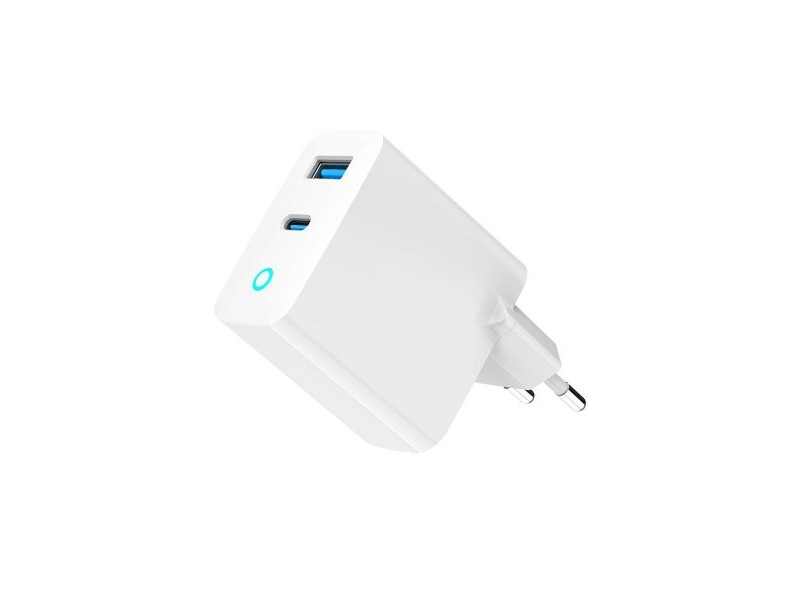 Зарядно за стена GEMBIRD TA-UC-PDQC65L-W-01 Бял 65 W