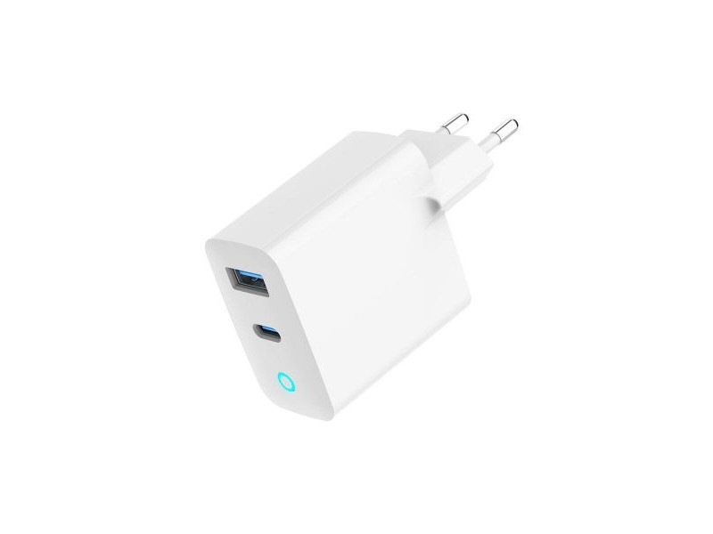 Зарядно за стена GEMBIRD TA-UC-PDQC65L-W-01 Бял 65 W