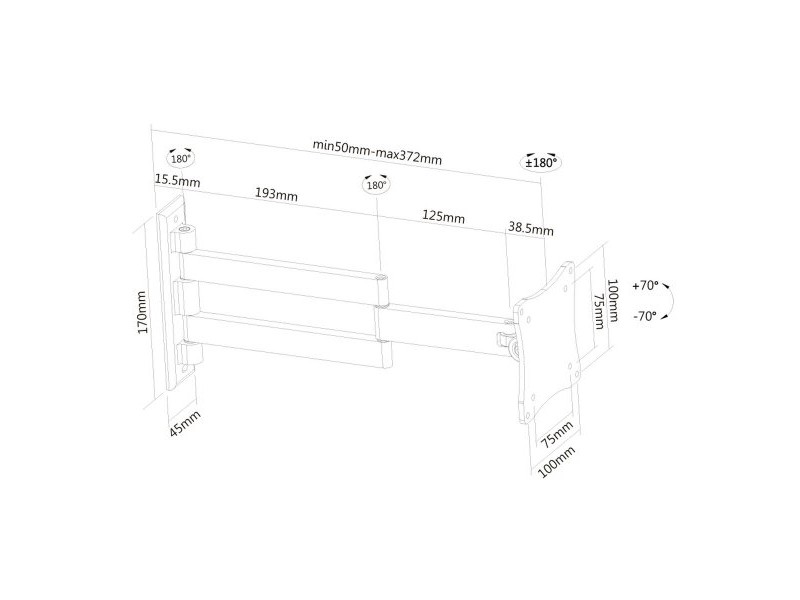 Поставка за телевизор Neomounts FPMA-W830 10