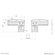 Поставка за телевизор Neomounts WL30-265BL1 43