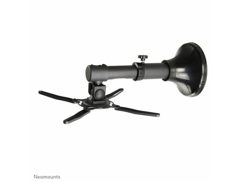 Наклонена стойка за таван за проектор Neomounts BEAMER-W050BLACK Черен