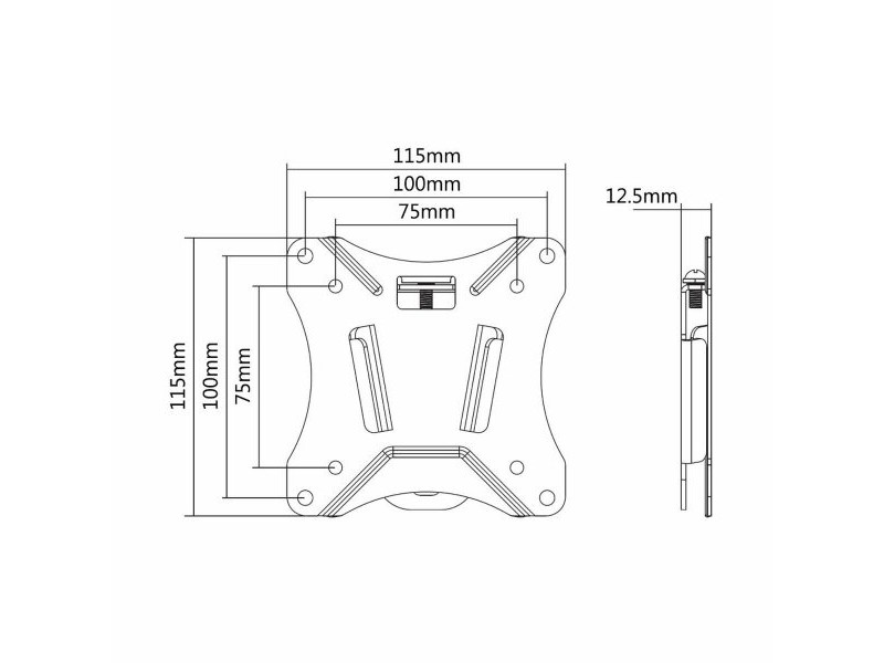 Поставка за телевизор Neomounts NM-W25BLACK 10