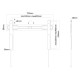Поставка за телевизор Neomounts LED-W600BLACK 75
