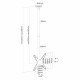 Поставка за телевизор Neomounts FPMA-C340BLACK
