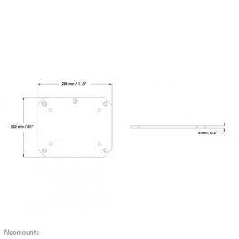 Поставка за телевизор Neomounts PLASMA-M2SFPLATE