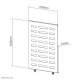 Поставка за телевизор Neomounts NS-MBTC100BLACK 10 kg