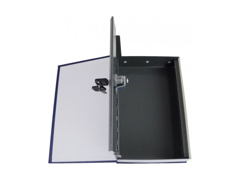 Сейф във формата на Книга Bensontools 24 x 15,5 x 5,5 cm Черен Стомана