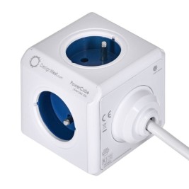 Куб с Много Изходи Allocacoc PowerCube Extended USB Type E Син (1,5 m)