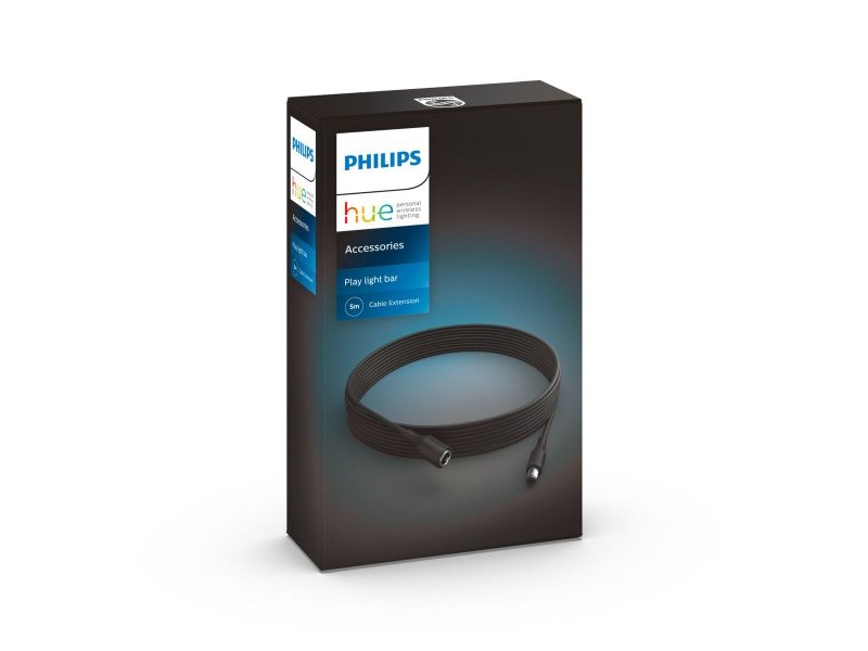 Удължител Philips   5 m Черен