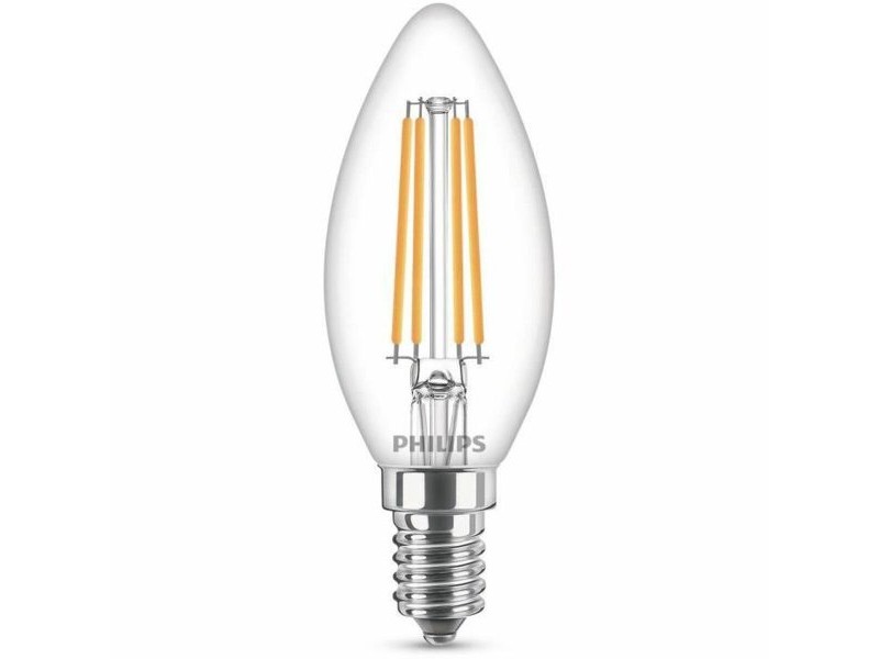LED крушка за лампа тип свещ Philips Equivalent  E14 60 W Бял E (2700 K)