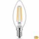 LED крушка за лампа тип свещ Philips Equivalent  E14 60 W Бял E (2700 K)
