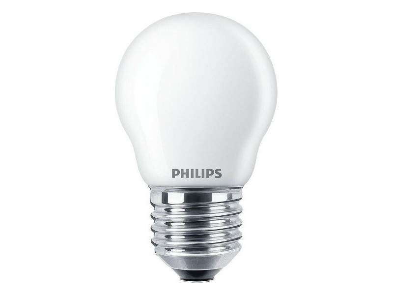 LED крушка Philips Бял F 40 W 4,3 W E27 470 lm 4,5 x 7,8 cm (4000 K)