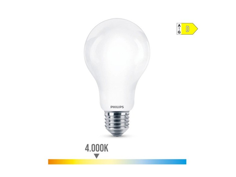 LED крушка Philips D 120 W 13 W E27 2000 Lm 7 x 12 cm (4000 K) 7 x 12 cm