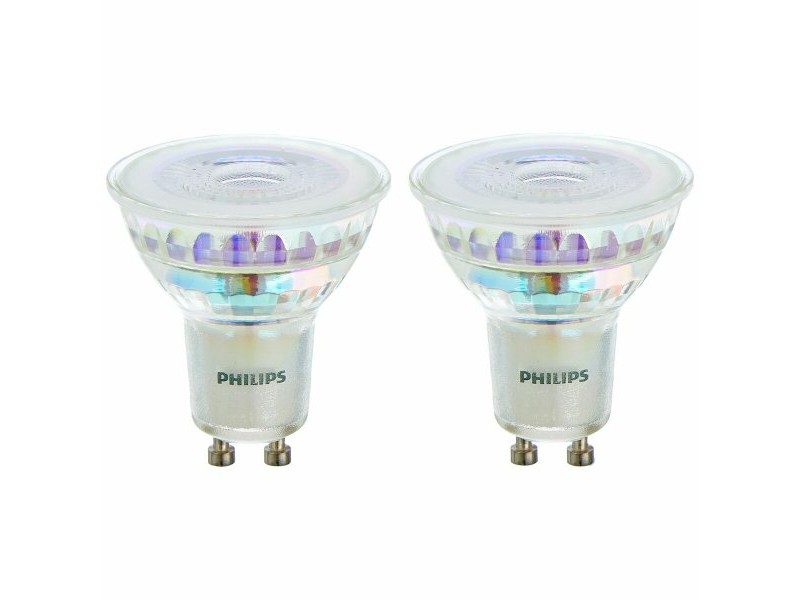 LED лампа Philips 4,6 W GU10 Бял F (2700 K)