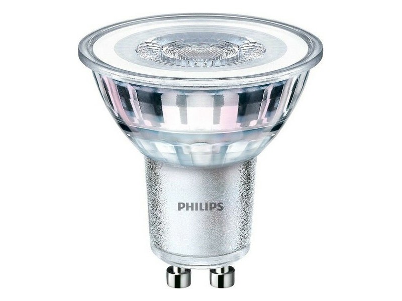 LED двуцветна крушка за лампа Philips F 4,6 W 50 W GU10 390 lm 5 x 5,4 cm (6500 K)